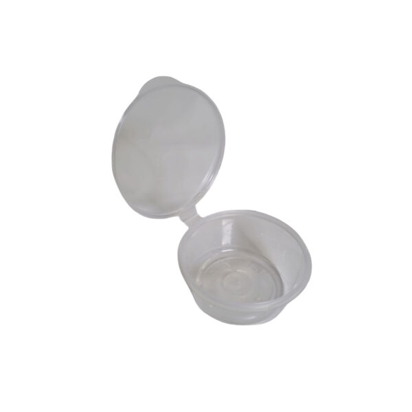 ECO PLASTIČNA POSUDA za UMAK s POKLOPCEM 30ml 70/1