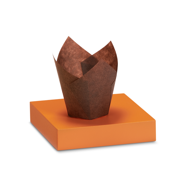 PAPIRNATE KOŠARICE za MUFFINE TULICAP smeđe 3,5x6 cm 250/1