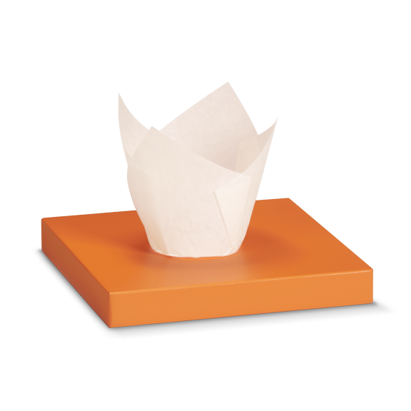 PAPIRNATE KOŠARICE  za MUFFINE TULICAP bijele 3,5x6 cm 250/1