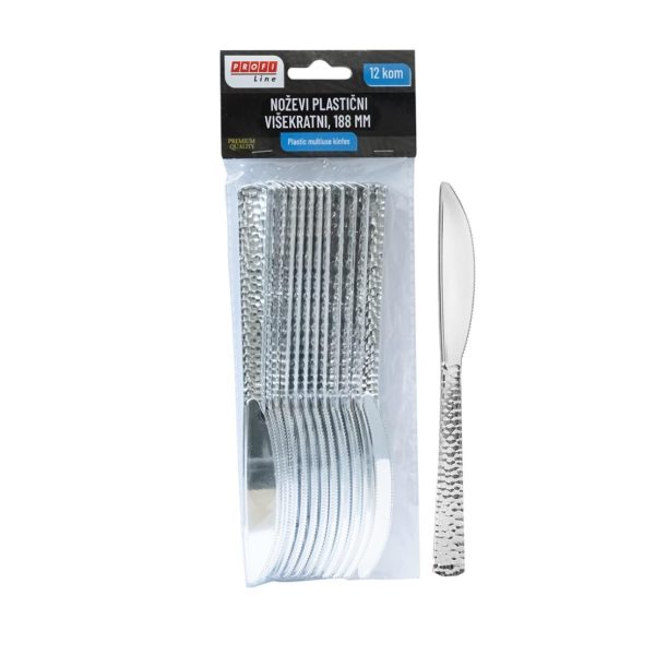 NOŽEVI PS 188mm 12/1 SREBRNI
