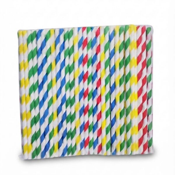 Papirnate slamke 8x230mm 150/1 MIX