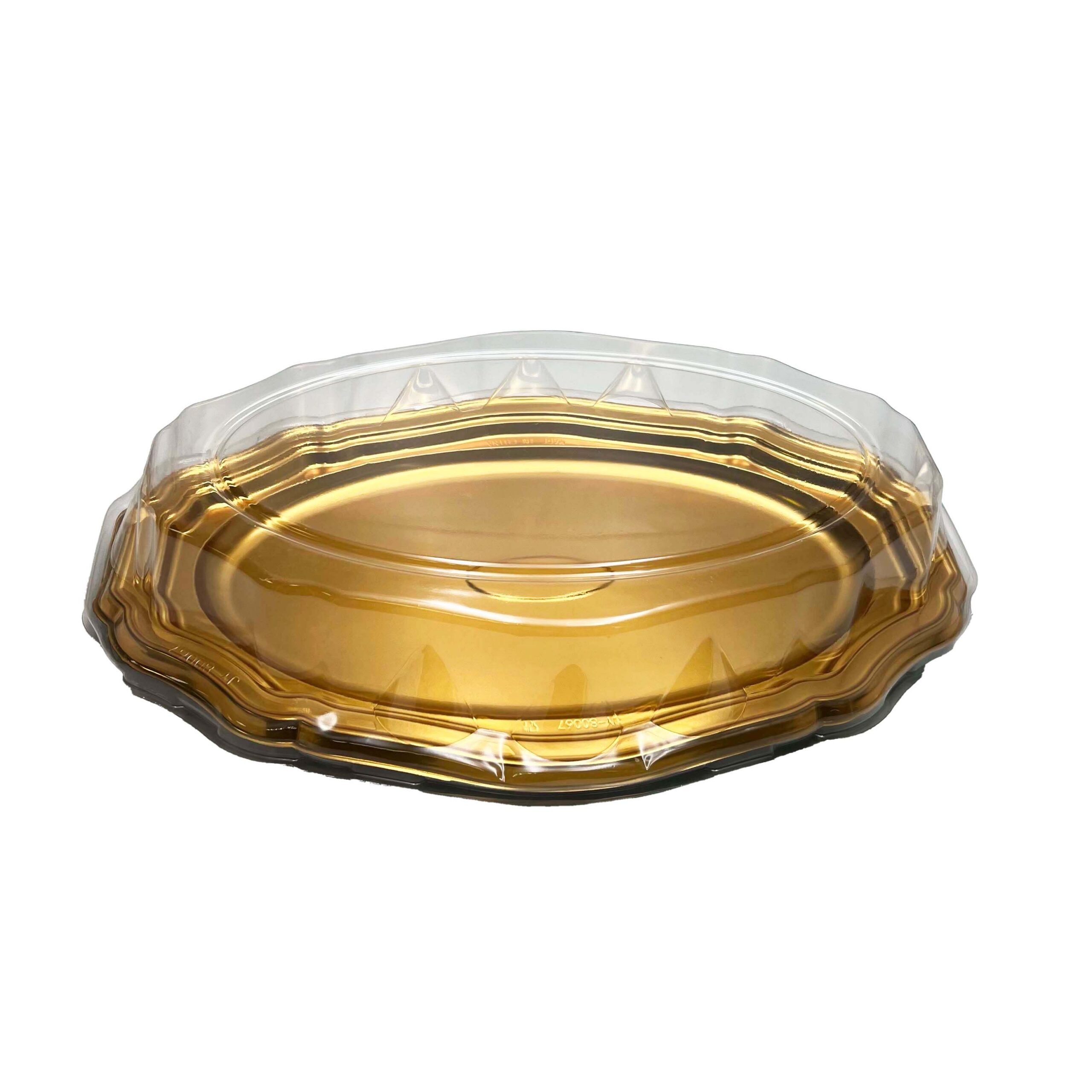 Kutija za kolače 45x29x10.5 cm PET zl. dno + poklopac 1/1